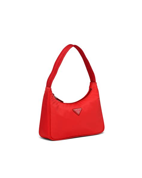 sacoche prada logo rouge|prada logo.